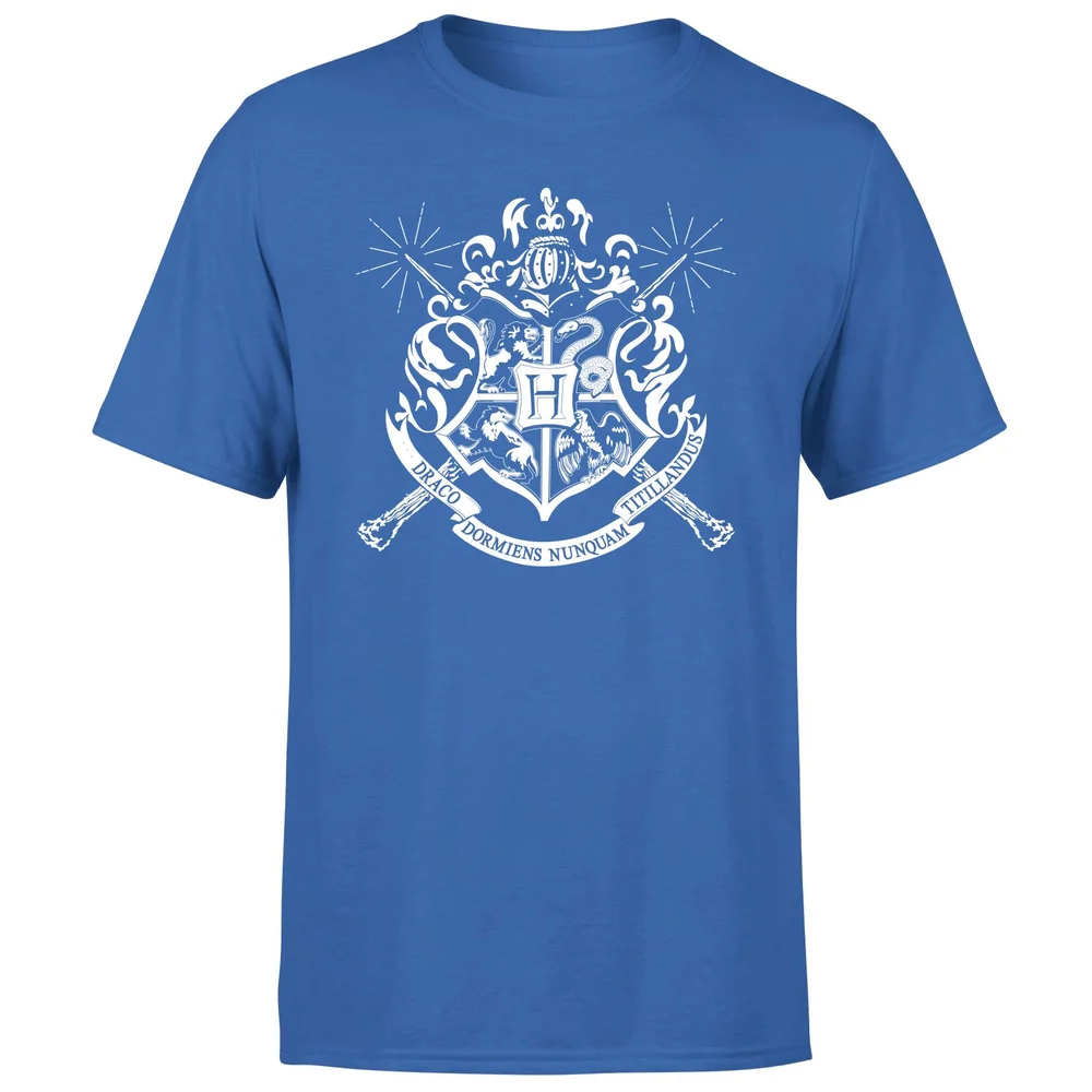 Harry Potter Hogwarts House Crest Men's T-Shirt - Blue - S Afbeelding 1