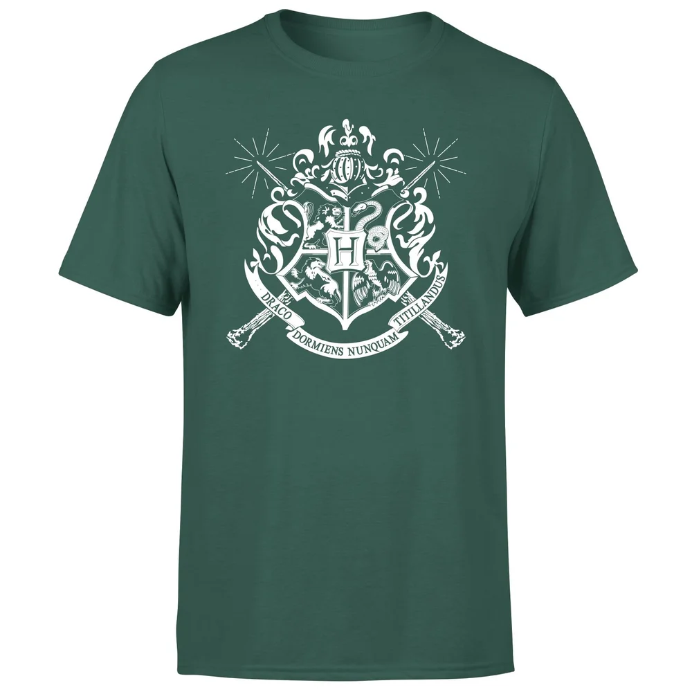 Harry Potter Hogwarts House Crest Men's T-Shirt - Green - S Afbeelding 1