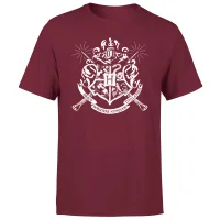 Harry Potter Hogwarts House Crest Men's T-Shirt - Burgundy