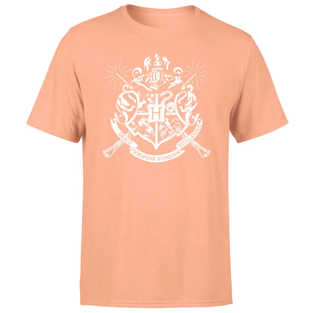 Harry Potter Hogwarts House Crest Men's T-Shirt - Coral - S Afbeelding 1