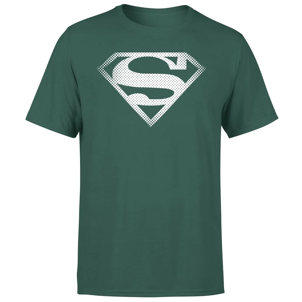Superman Spot Logo Men's T-Shirt - Green - S Afbeelding 1