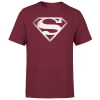 Superman Spot Logo Men's T-Shirt - Burgundy - undefined undefined