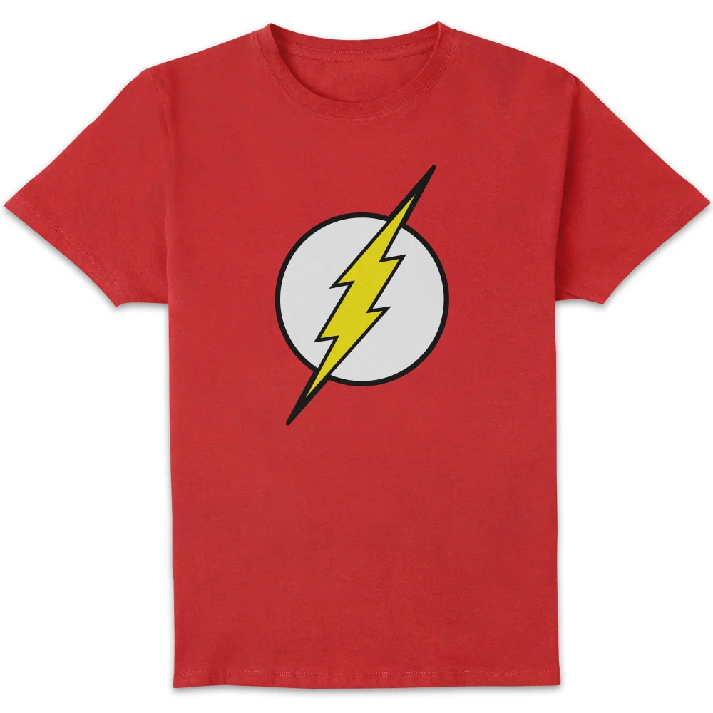 Justice League Flash Logo Men's T-Shirt - Red - S Afbeelding 1