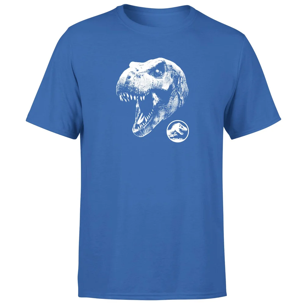 Jurassic Park T Rex Men's T-Shirt - Blue - S Afbeelding 1