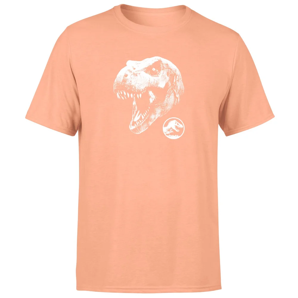 Jurassic Park T Rex Men's T-Shirt - Coral - S Afbeelding 1