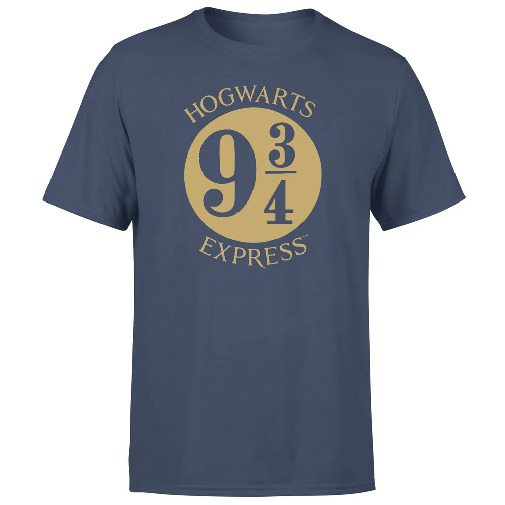 Harry Potter Platform Men's T-Shirt - Navy - S Afbeelding 1