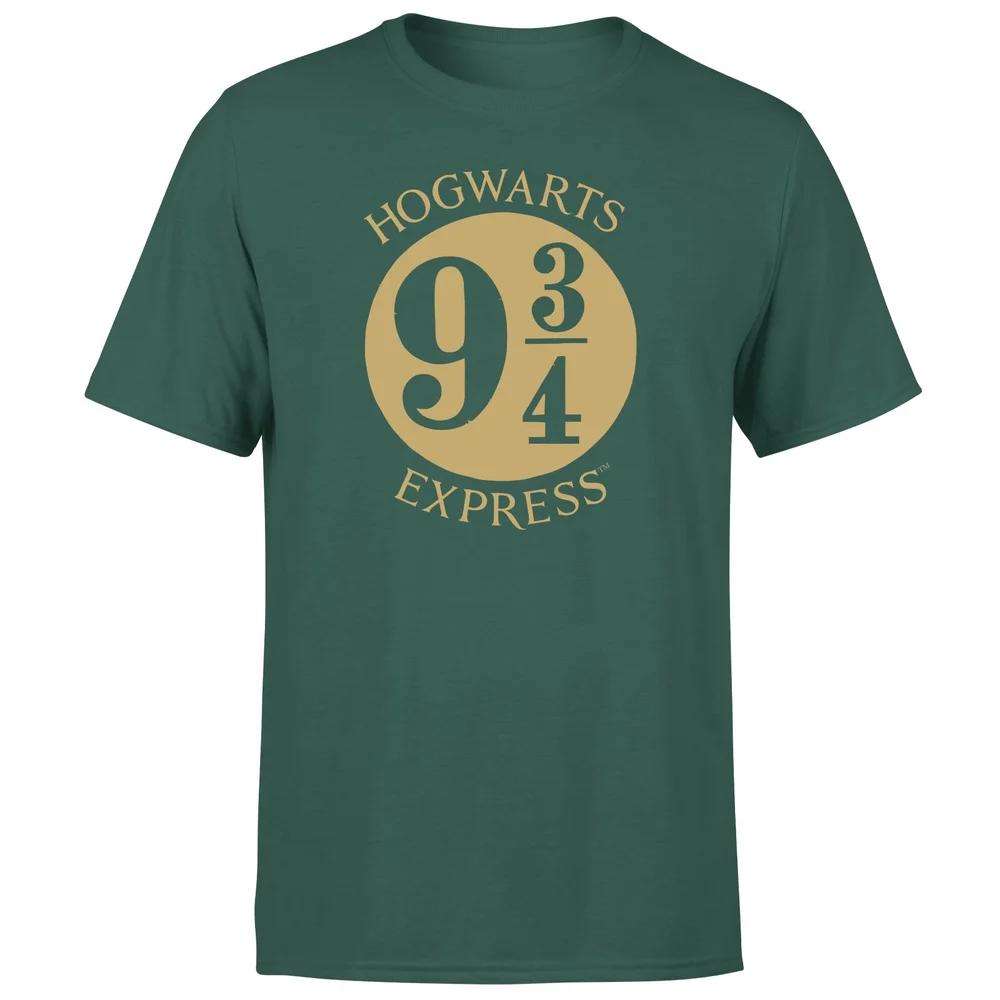 Harry Potter Platform Men's T-Shirt - Green - S Afbeelding 1