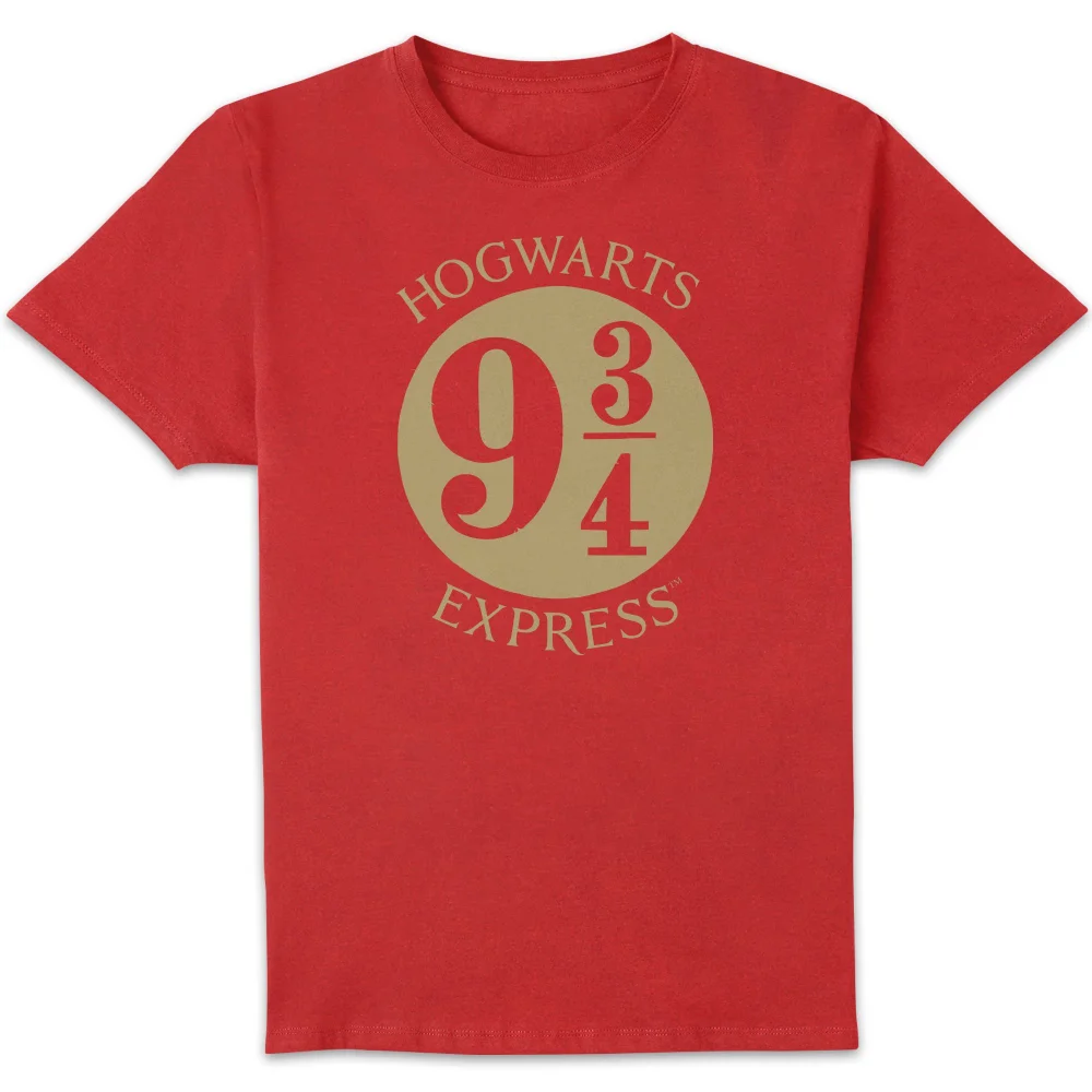 Harry Potter Platform Men's T-Shirt - Red - S Afbeelding 1