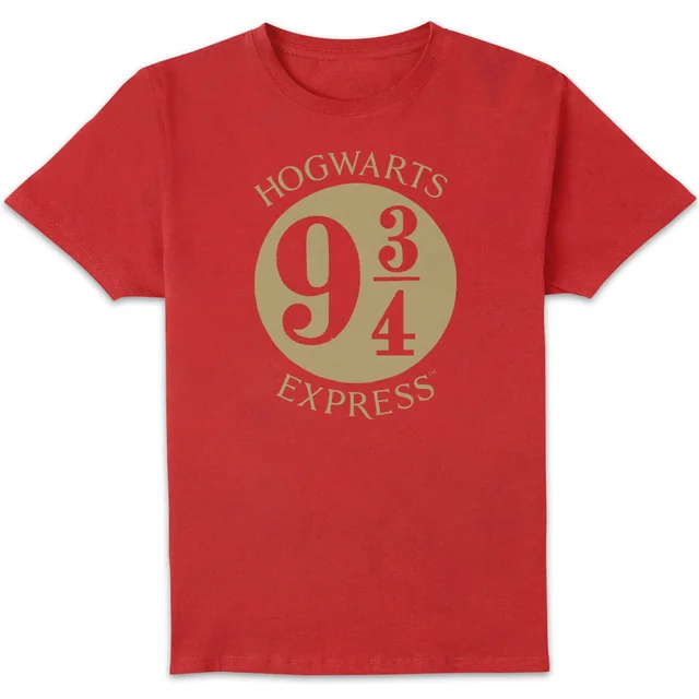 Harry Potter Platform Men's T-Shirt - Red