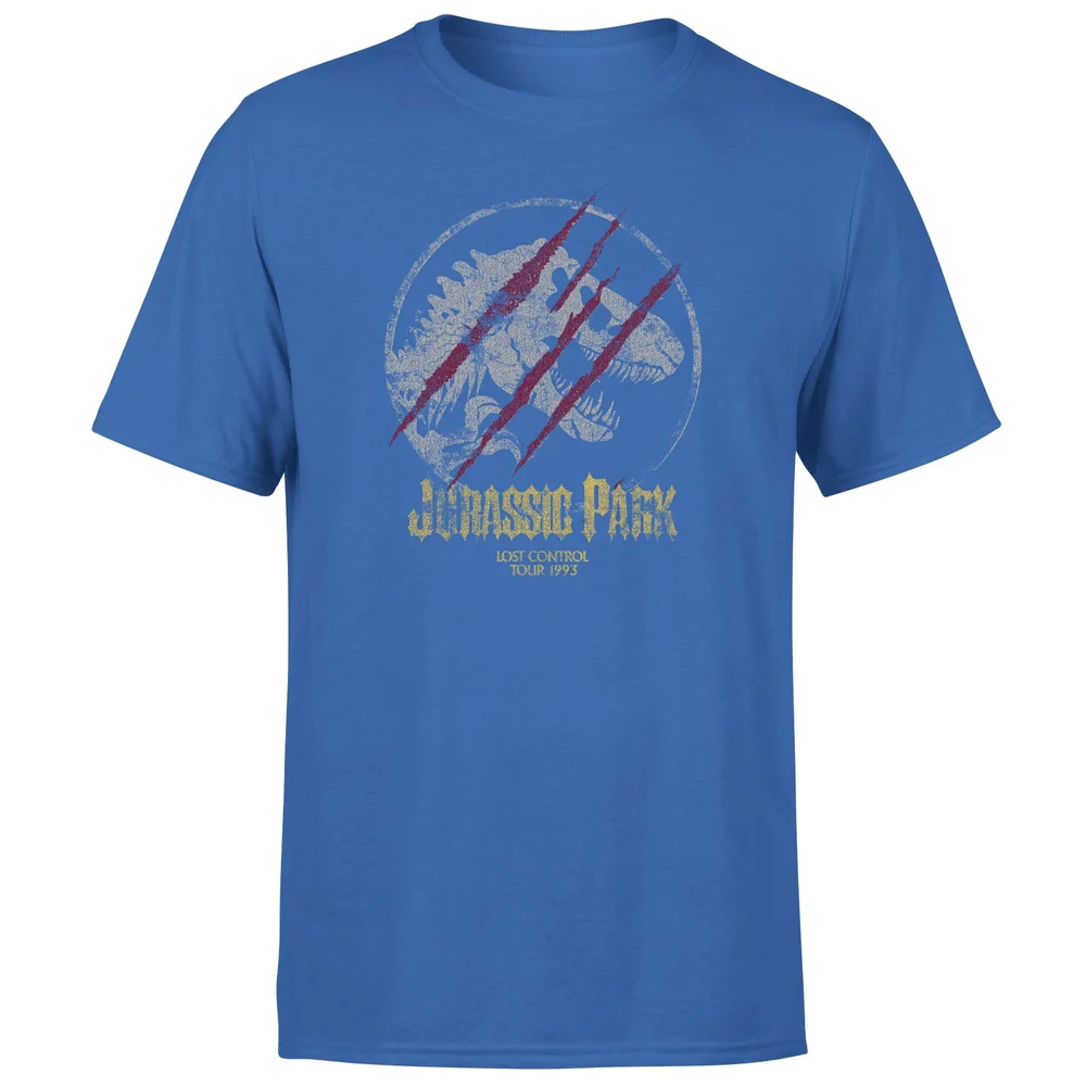 Jurassic Park Lost Control Men's T-Shirt - Blue - S Afbeelding 1