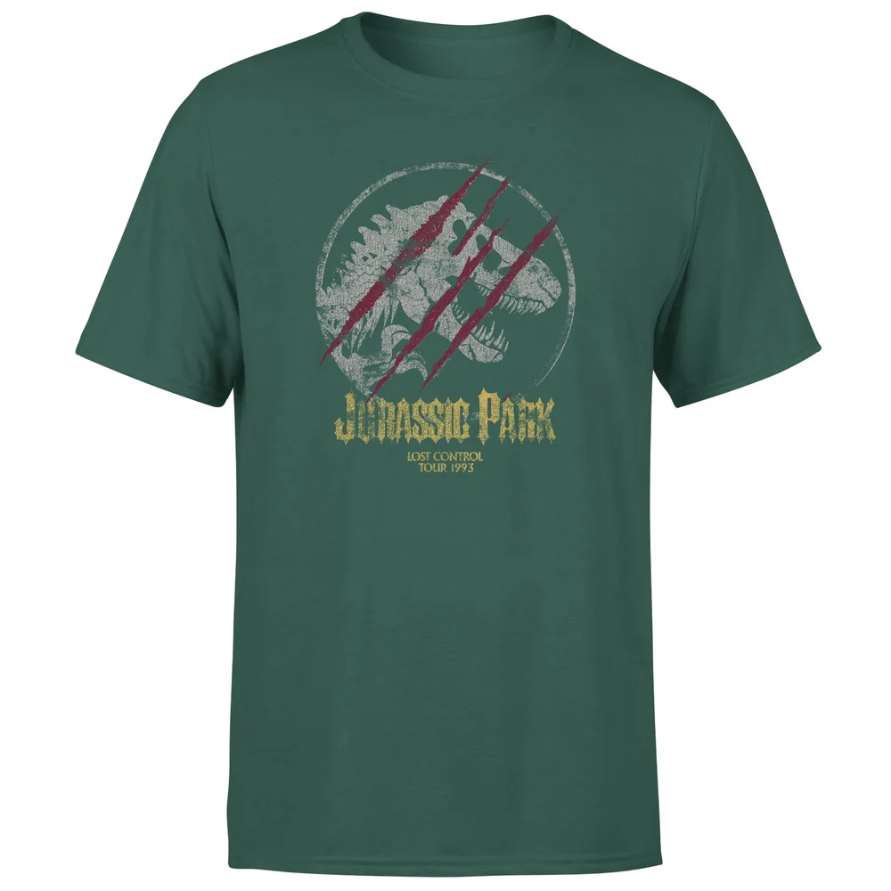 Jurassic Park Lost Control Men's T-Shirt - Green - S Afbeelding 1