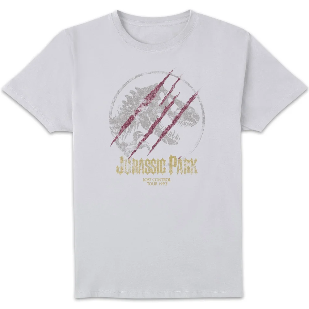 Jurassic Park Lost Control Men's T-Shirt - White - S Afbeelding 1