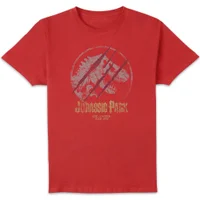 Jurassic Park Lost Control Men's T-Shirt - Red
