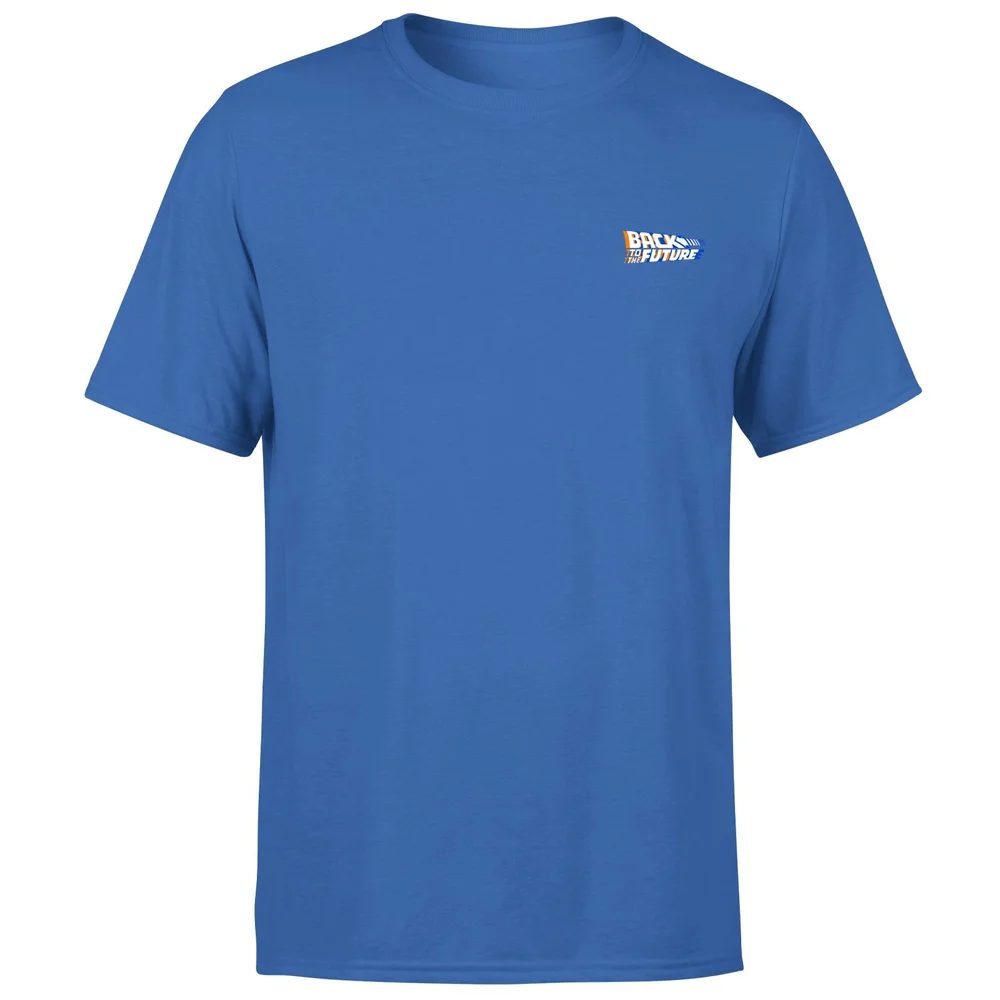 Back To The Future Men's T-Shirt - Blue - S Afbeelding 1