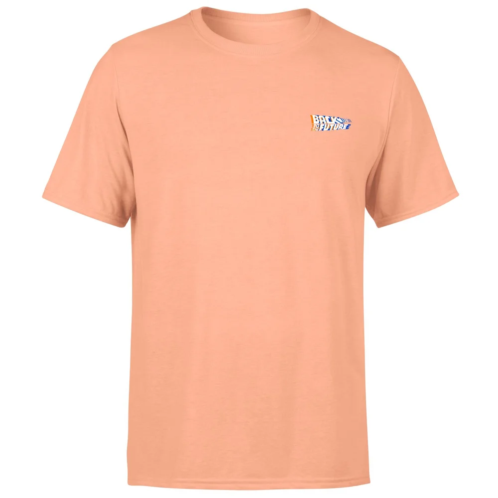 Back To The Future Men's T-Shirt - Coral - S Afbeelding 1