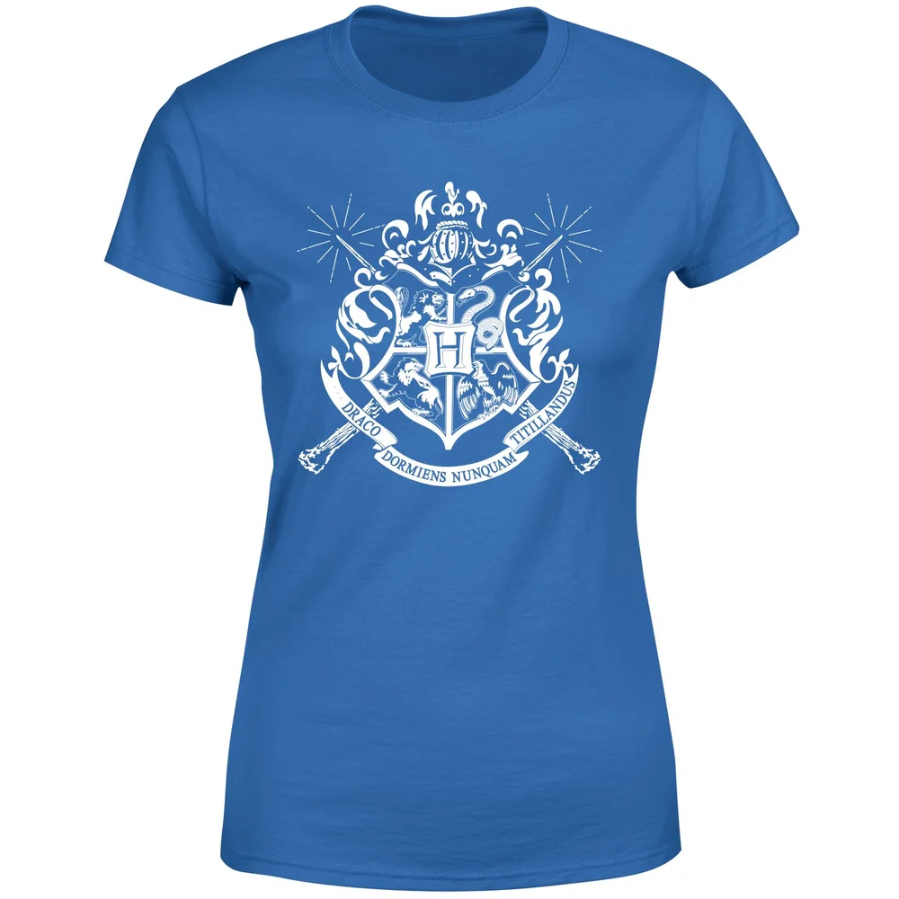 Harry Potter Hogwarts House Crest Women's T-Shirt - Blue - XS Afbeelding 1