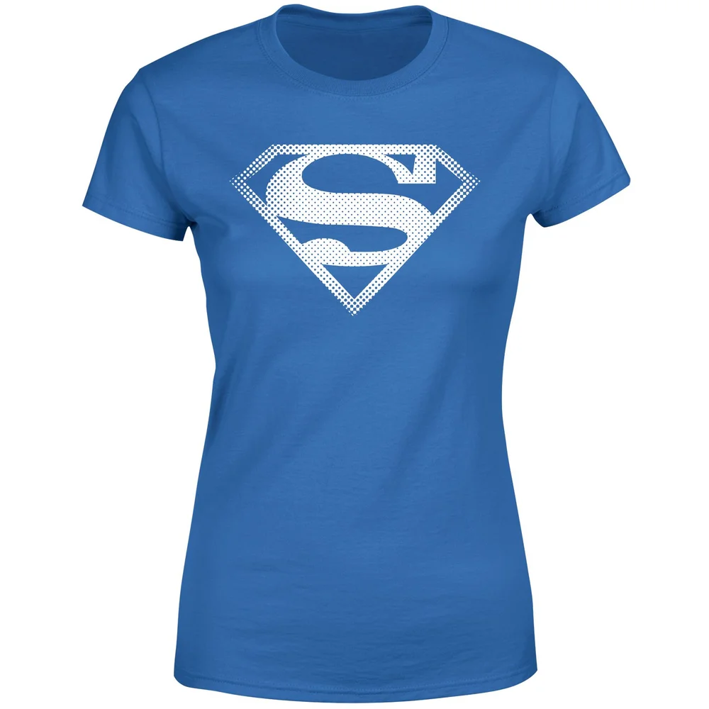 Superman Spot Logo Women's T-Shirt - Blue - XS Afbeelding 1