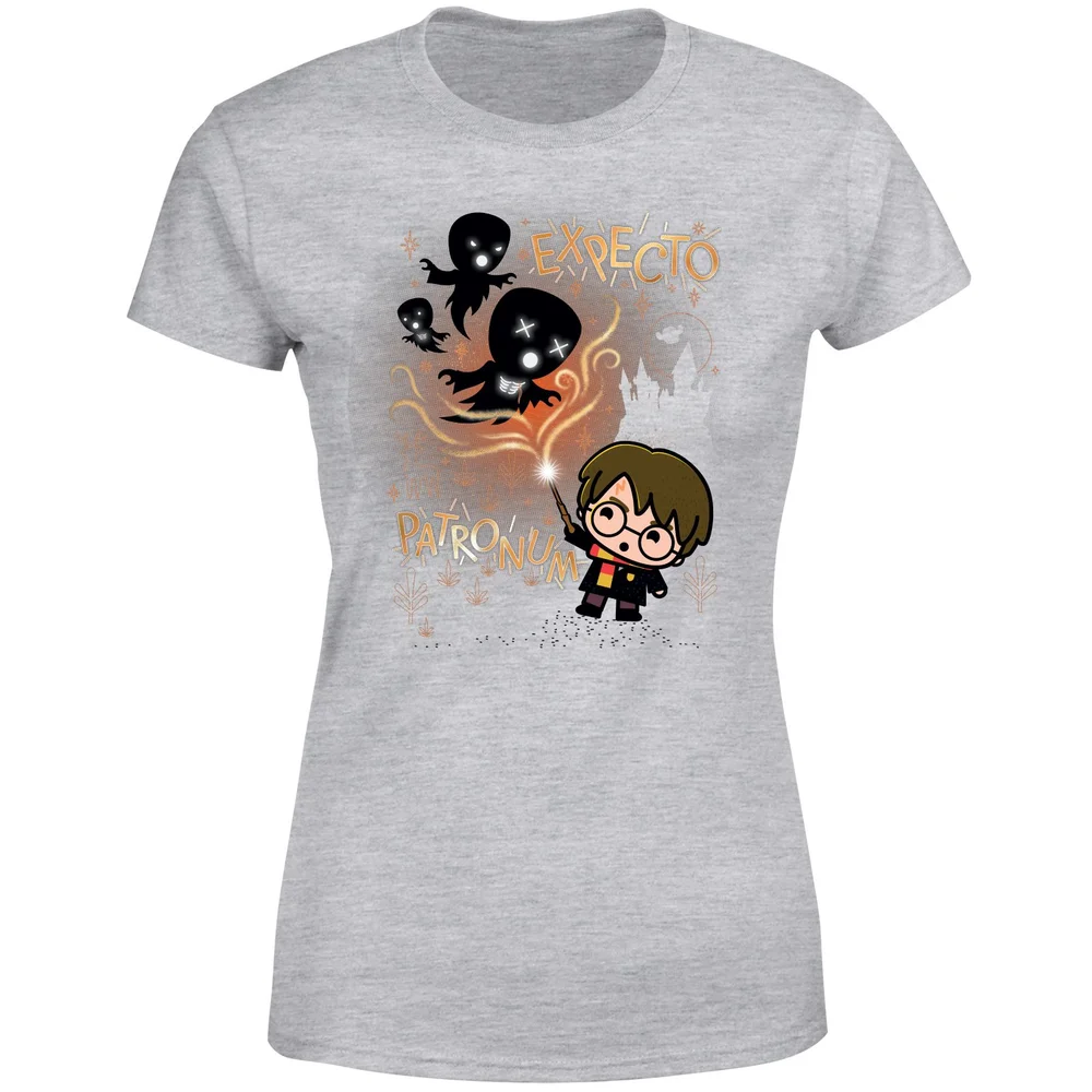 Harry Potter Kids Expecto Patronum Women's T-Shirt - Grey - XS Afbeelding 1