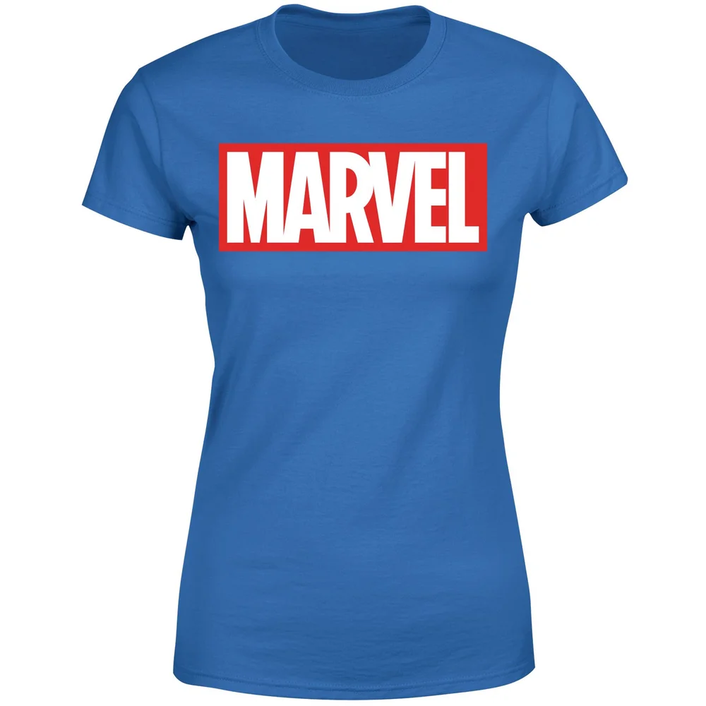 Marvel Logo Women's T-Shirt - Blue - XS Afbeelding 1