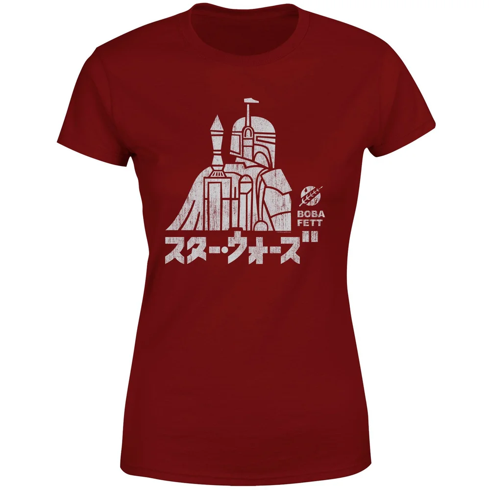 Star Wars Kana Boba Fett Women's T-Shirt - Burgundy - XS Afbeelding 1
