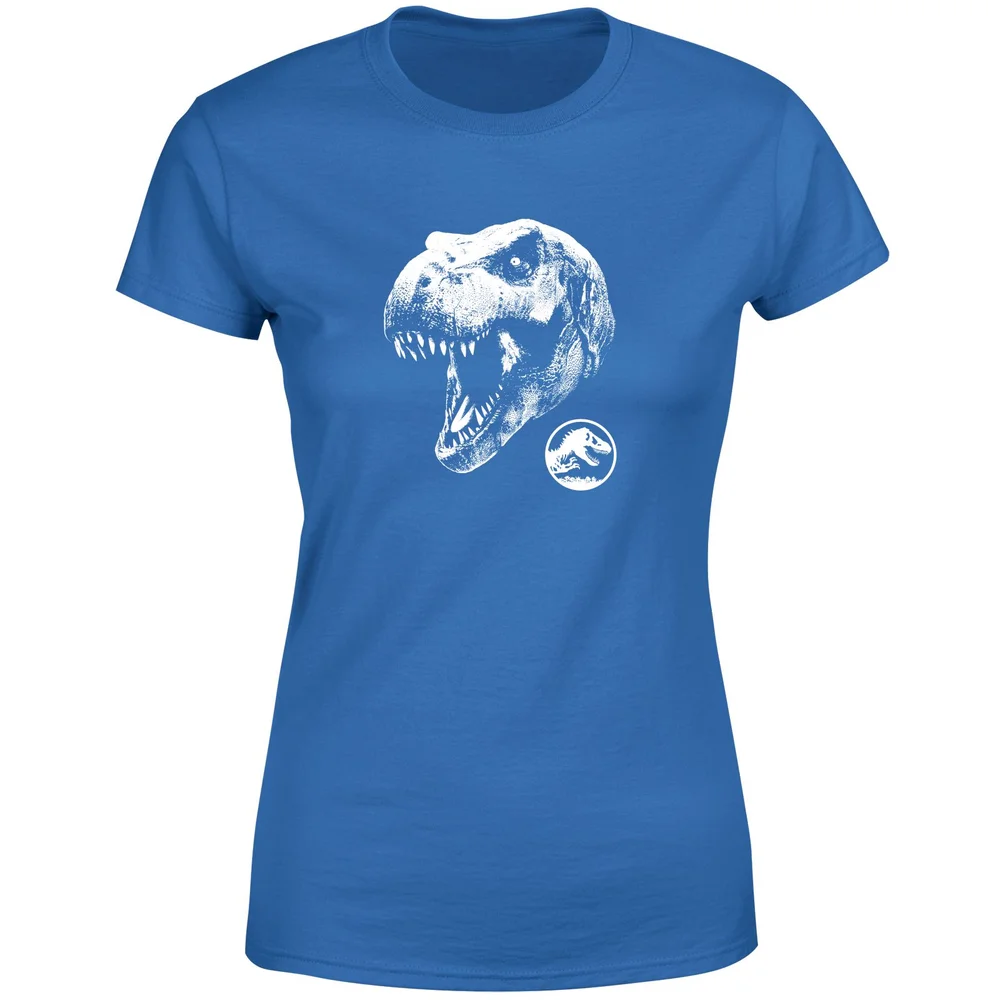 Jurassic Park T Rex Women's T-Shirt - Blue - XS Afbeelding 1