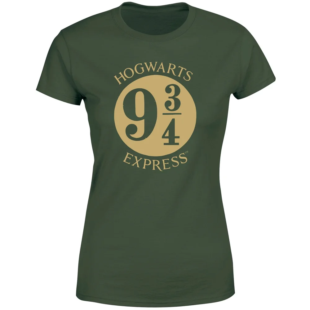 Harry Potter Platform Women's T-Shirt - Green - XS Afbeelding 1