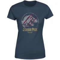 Jurassic Park Lost Control Women's T-Shirt - Navy