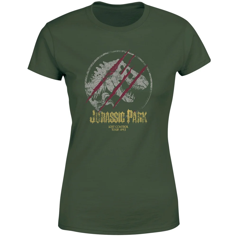 Jurassic Park Lost Control Women's T-Shirt - Green - XS Afbeelding 1