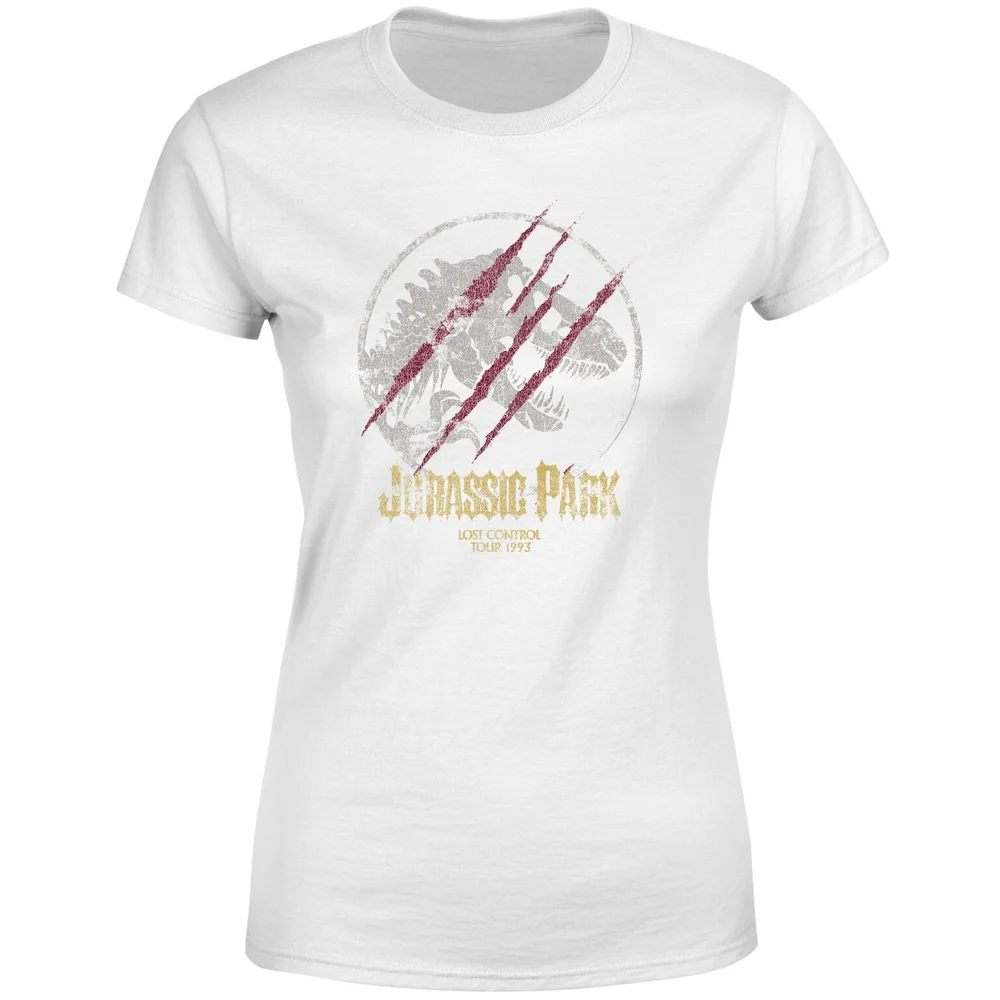 Jurassic Park Lost Control Women's T-Shirt - White - XS Afbeelding 1