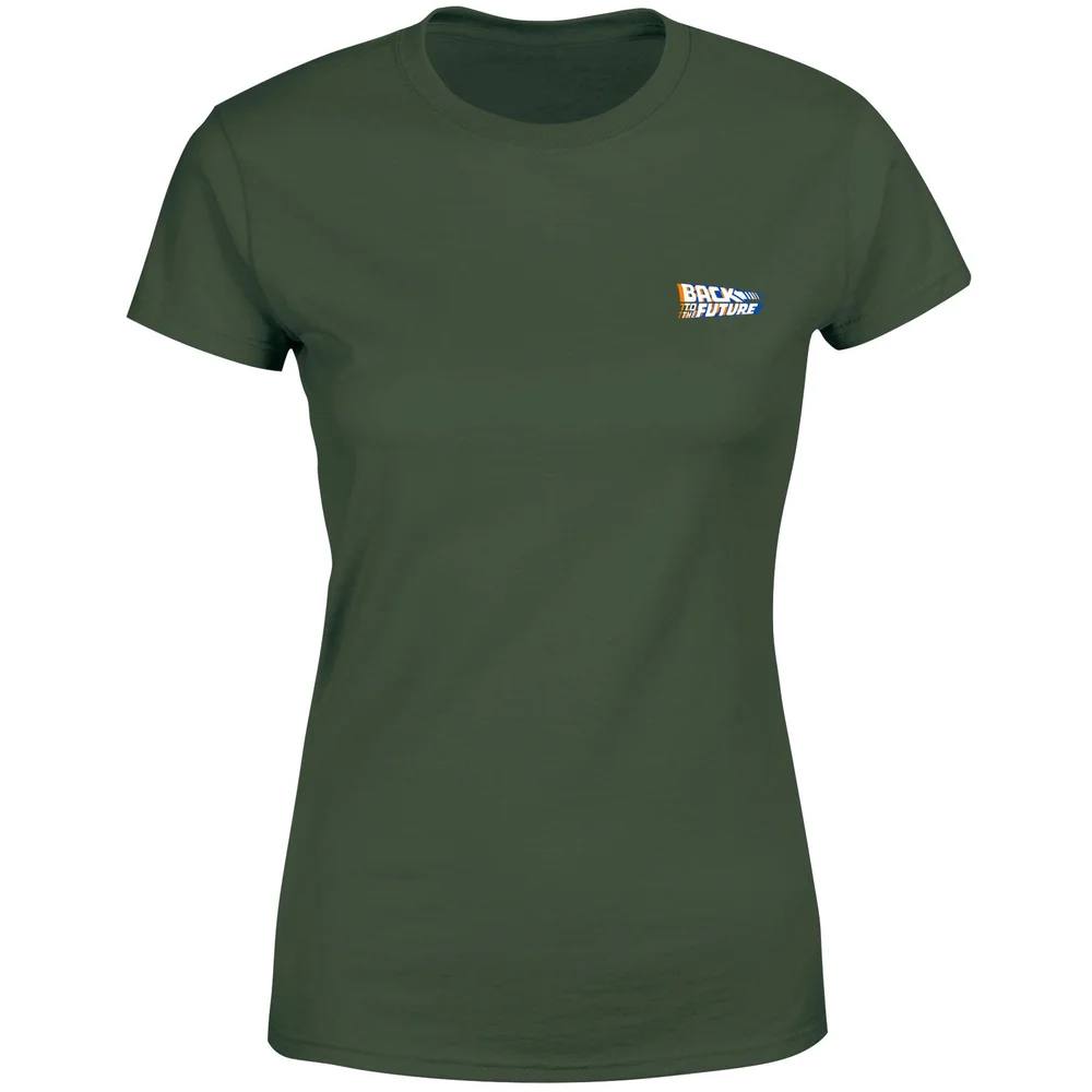 Back To The Future Women's T-Shirt - Green - XS Afbeelding 1