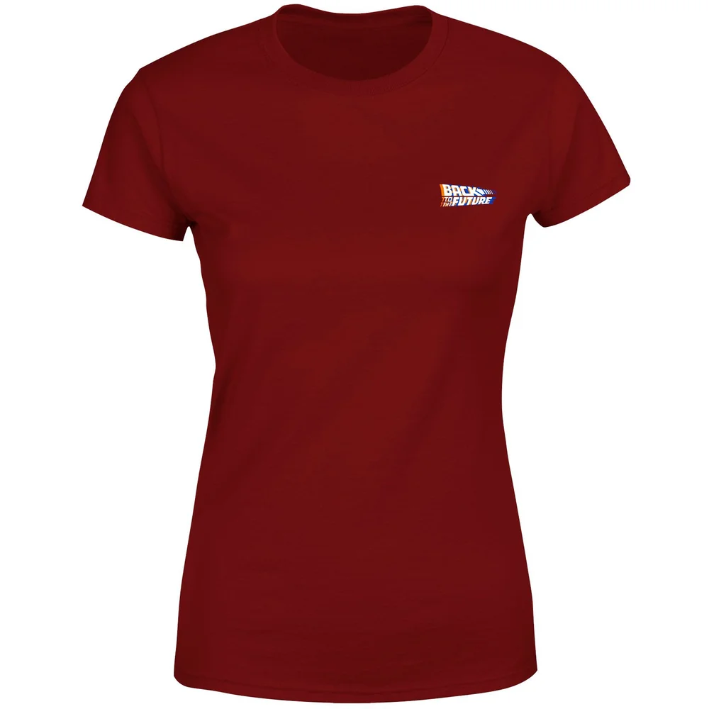 Back To The Future Women's T-Shirt - Burgundy - M Afbeelding 1