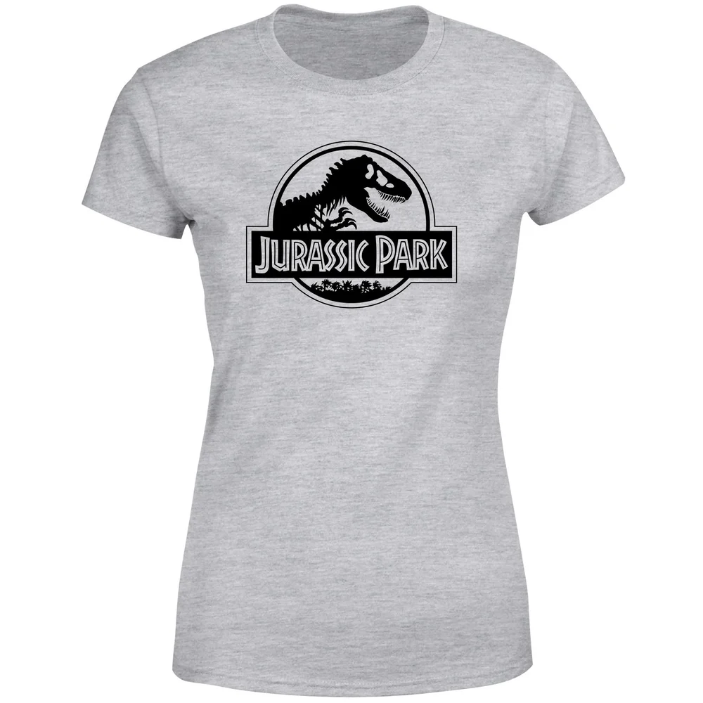 Jurassic Park Logo Women's T-Shirt - Grey - XS Afbeelding 1