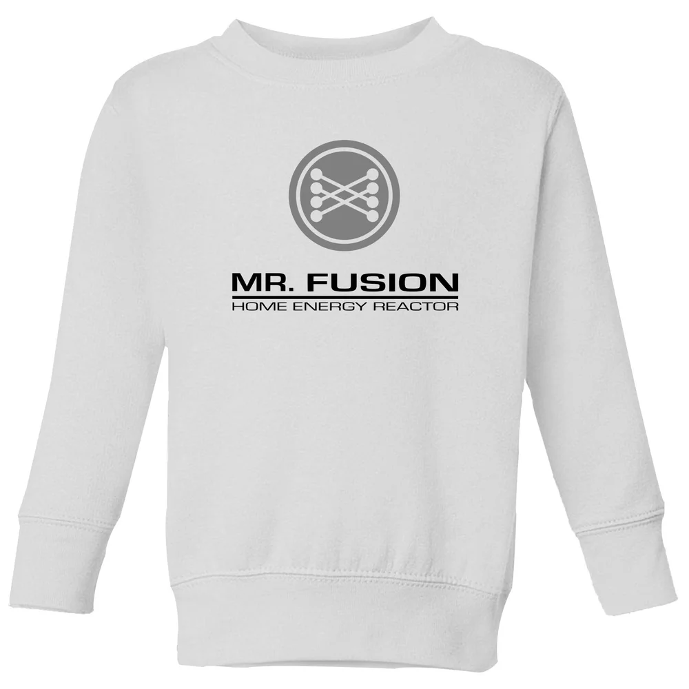 Back To The Future Mr Fusion Kids' Sweatshirt - White - 98/104 (3-4 jaar) Afbeelding 1