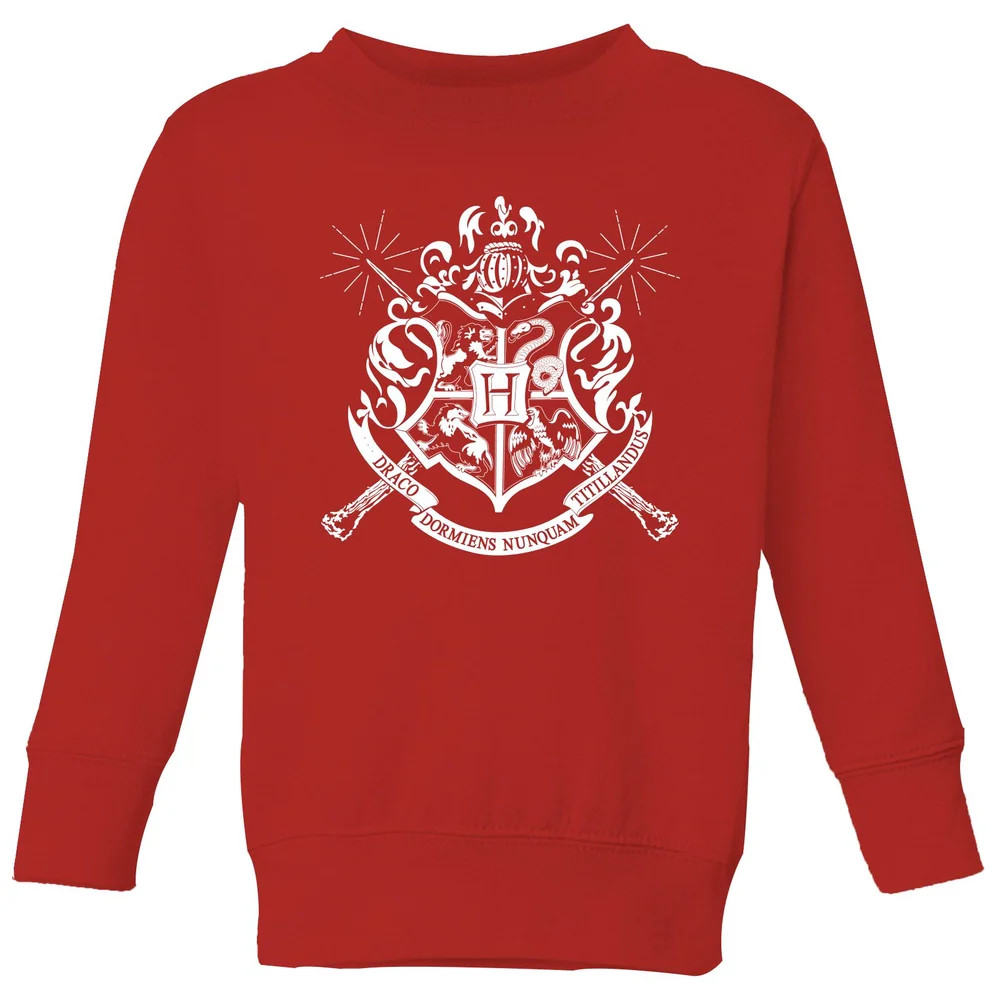 Harry Potter Hogwarts House Crest Kids' Sweatshirt - Red - 98/104 (3-4 jaar) Afbeelding 1