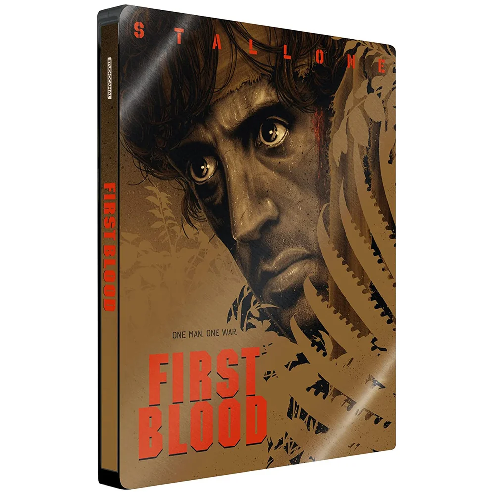 First Blood 40th Anniversary 4K Ultra HD Steelbook (includes Blu-ray) Afbeelding 1