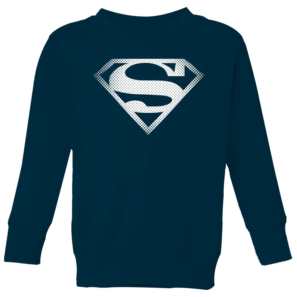 Superman Spot Logo Kids' Sweatshirt - Navy - 98/104 (3-4 jaar) Afbeelding 1