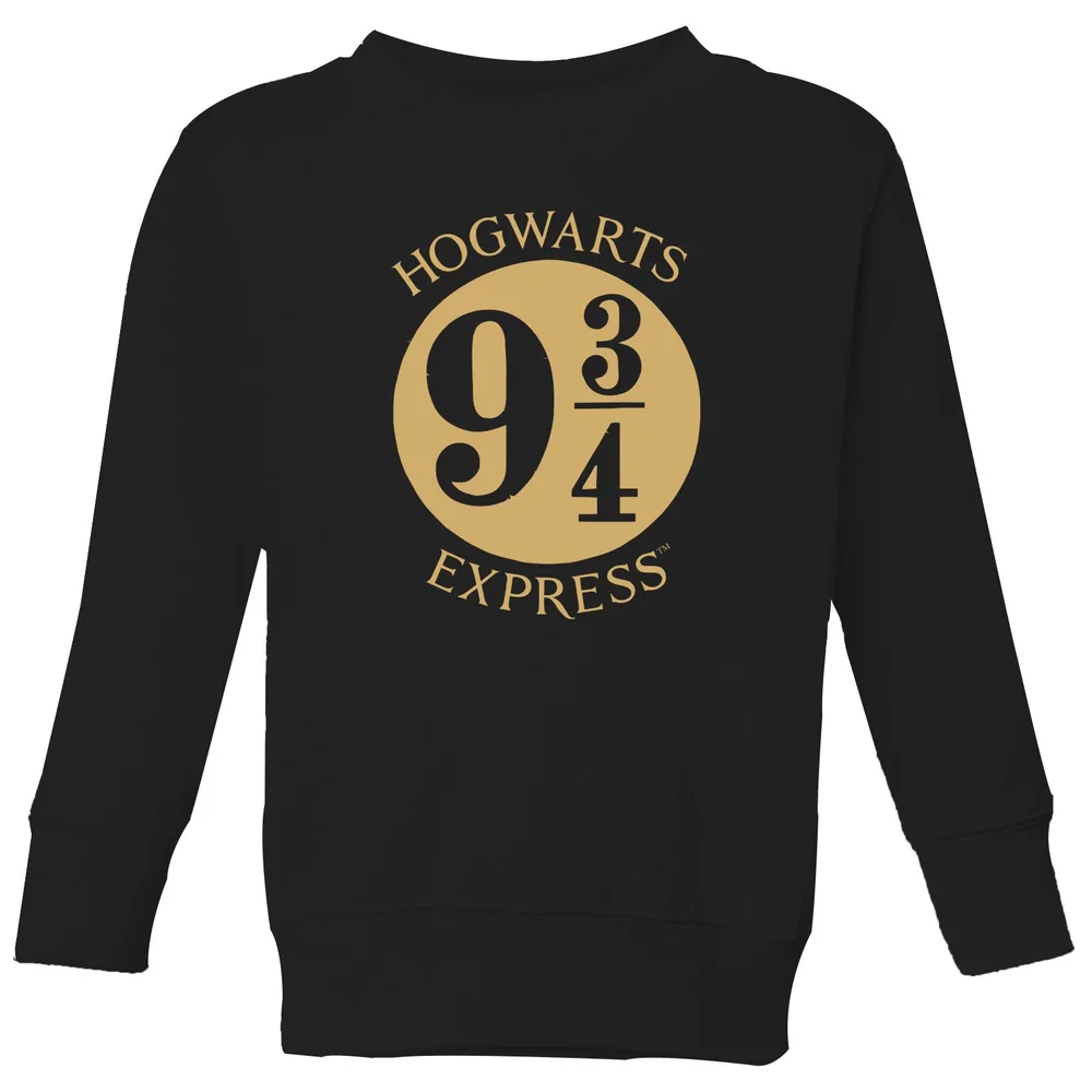 Harry Potter Platform Kids' Sweatshirt - Black - 98/104 (3-4 jaar) Afbeelding 1