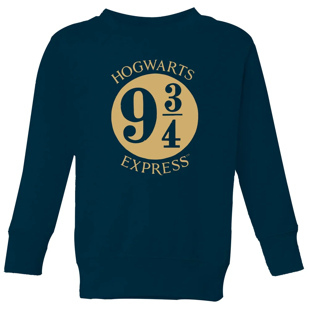 Harry Potter Platform Kids' Sweatshirt - Navy - 98/104 (3-4 jaar) Afbeelding 1
