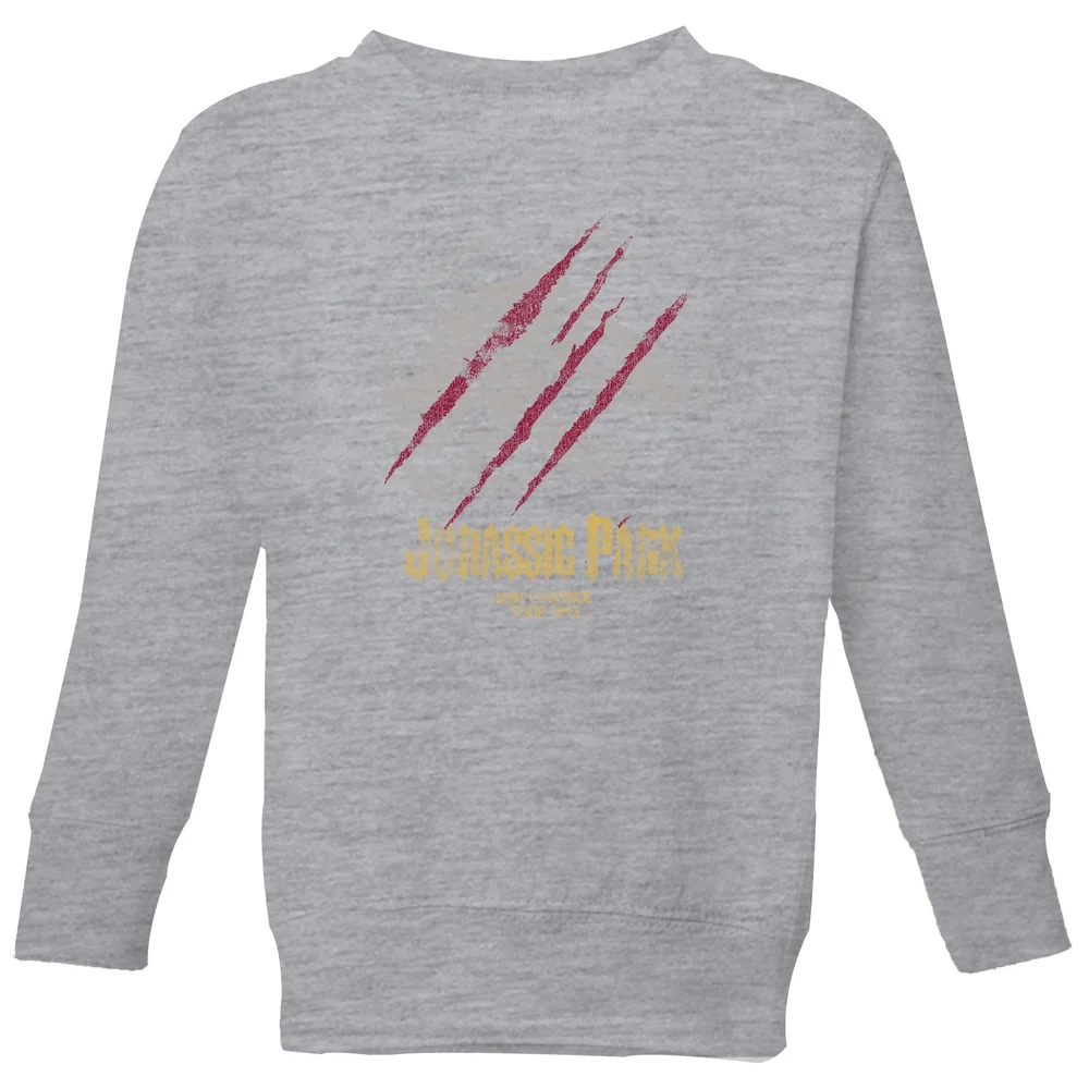 Jurassic Park Lost Control Kids' Sweatshirt - Grey - 98/104 (3-4 jaar) Afbeelding 1