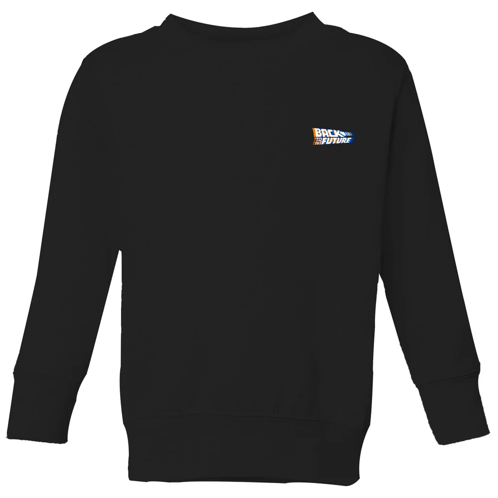 Back To The Future Kids' Sweatshirt - Black - 98/104 (3-4 jaar) Afbeelding 1