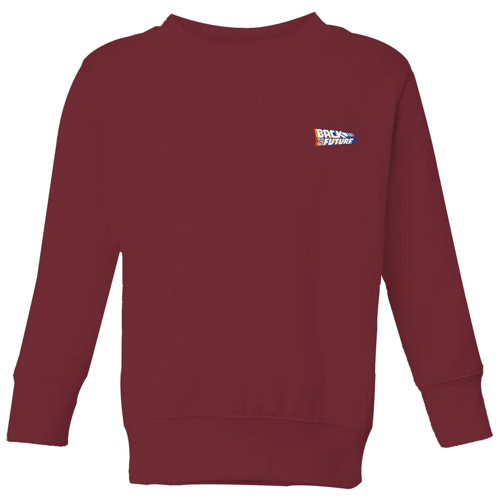Back To The Future Kids' Sweatshirt - Burgundy - 134/140 (9-10 jaar) Afbeelding 1