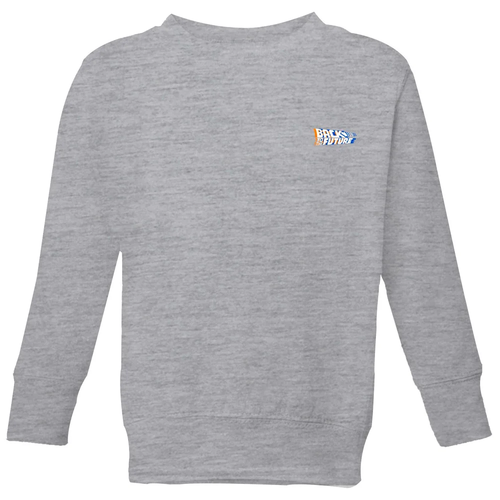 Back To The Future Kids' Sweatshirt - Grey - 98/104 (3-4 jaar) Afbeelding 1