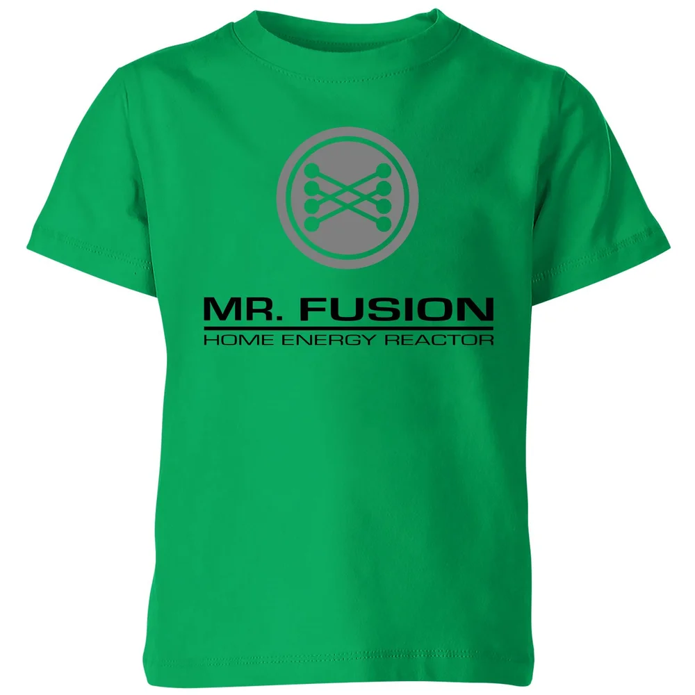 Back To The Future Mr Fusion Kids' T-Shirt - Green - 98/104 (3-4 jaar) Afbeelding 1