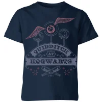 Harry Potter Quidditch At Hogwarts Kids' T-Shirt - Navy - undefined undefined