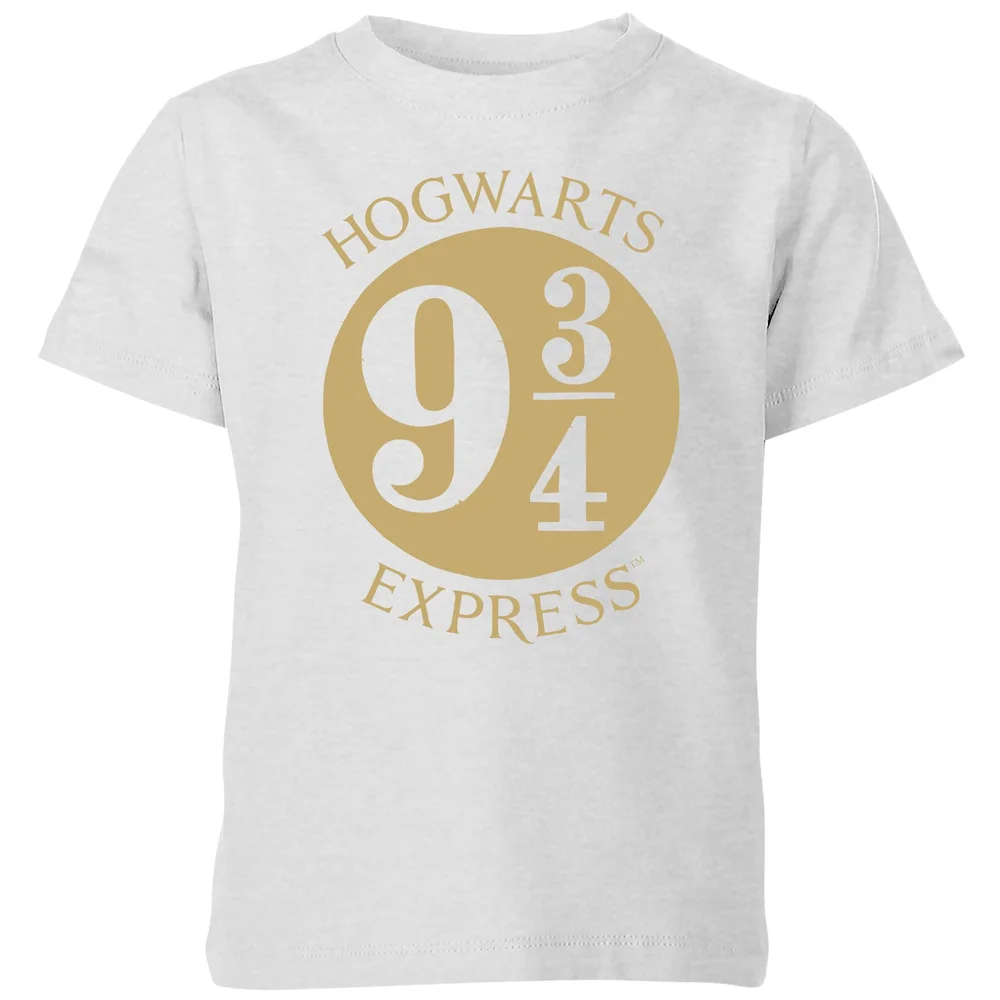 Harry Potter Platform Kids' T-Shirt - Grey - 98/104 (3-4 jaar) Afbeelding 1