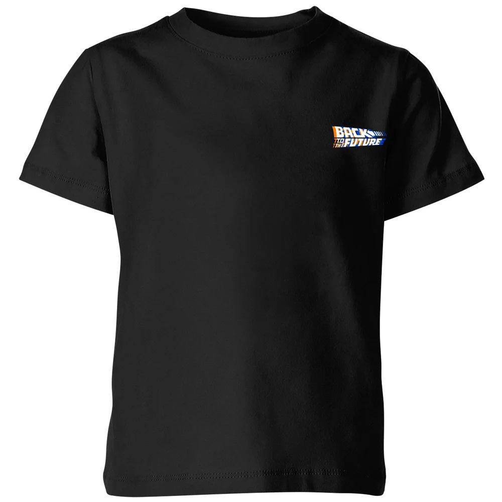 Back To The Future Kids' T-Shirt - Black - 98/104 (3-4 jaar) Afbeelding 1