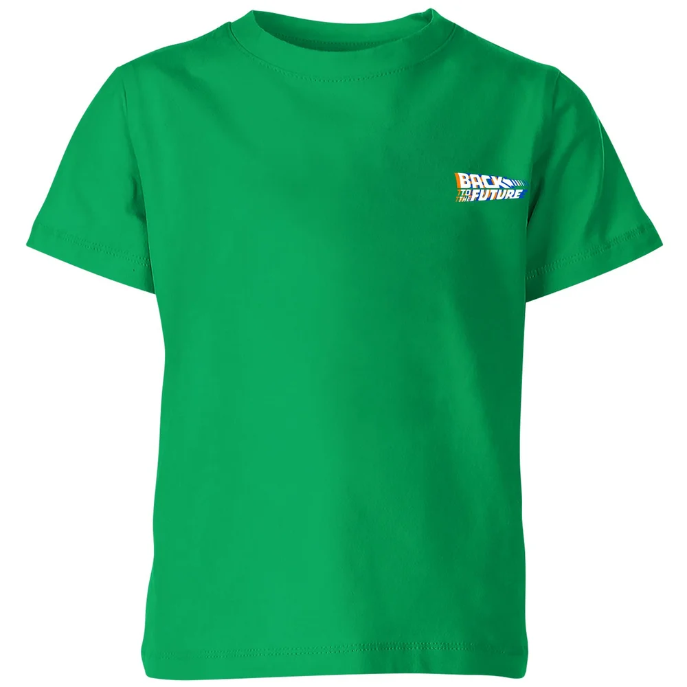 Back To The Future Kids' T-Shirt - Green - 98/104 (3-4 jaar) Afbeelding 1