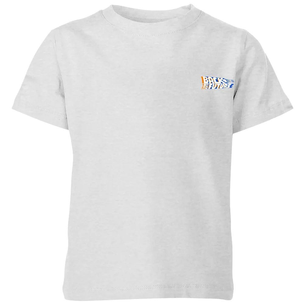 Back To The Future Kids' T-Shirt - Grey - 98/104 (3-4 jaar) Afbeelding 1
