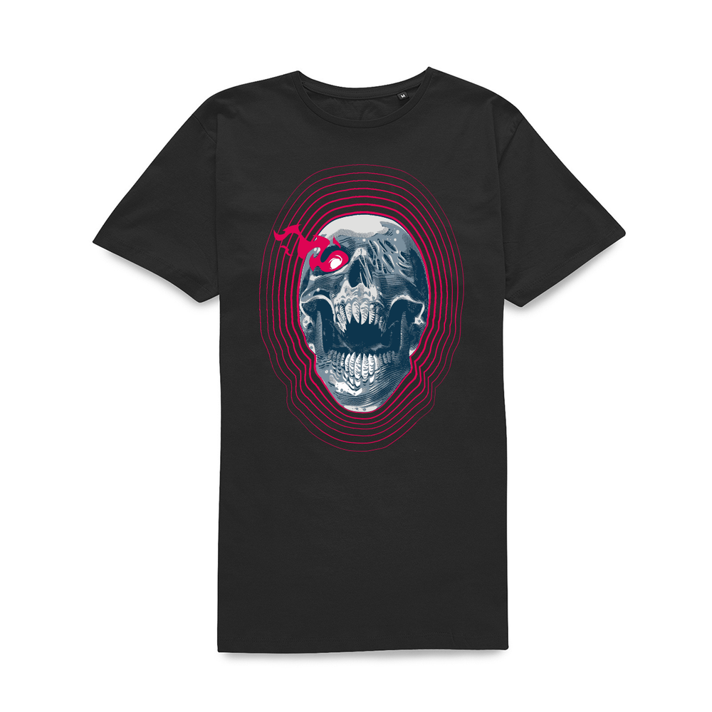 Grimmfest 2022 Skull Unisex T-Shirt - Black - XXL Afbeelding 1