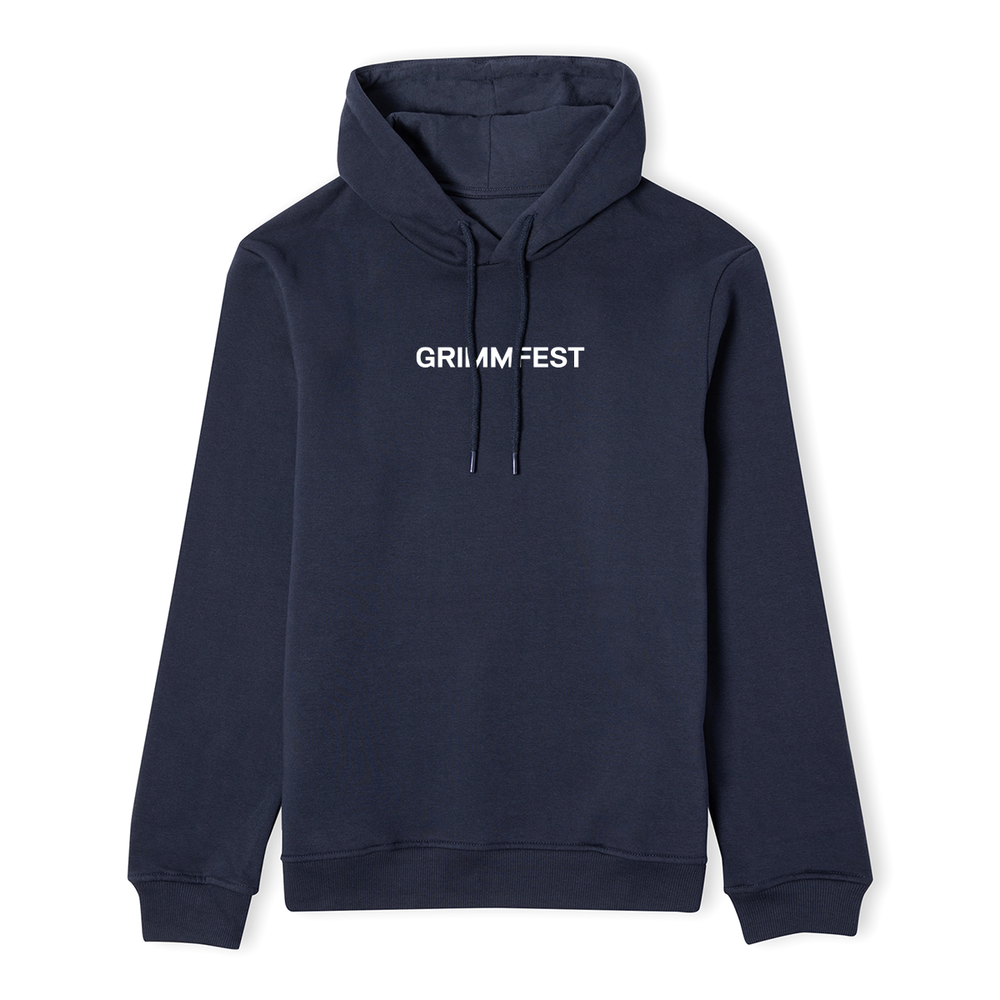 Grimmfest 2022 Embroidered Logo Hoodie - Navy - S Afbeelding 1